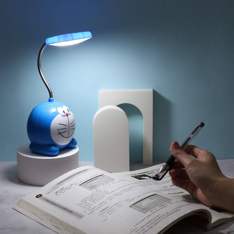 Led Sáng Tạo Đèn Bàn Bảo Vệ Mắt Có Thể Sạc Qua USB Bàn Học Ký Túc Xá Sinh Viên Trẻ Em Đọc Sách Cạnh Giường Đèn Ban Đêm