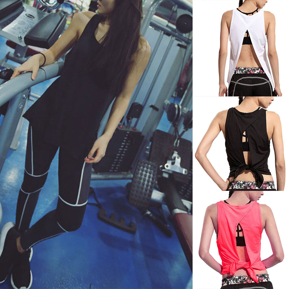 womens running vest tops
