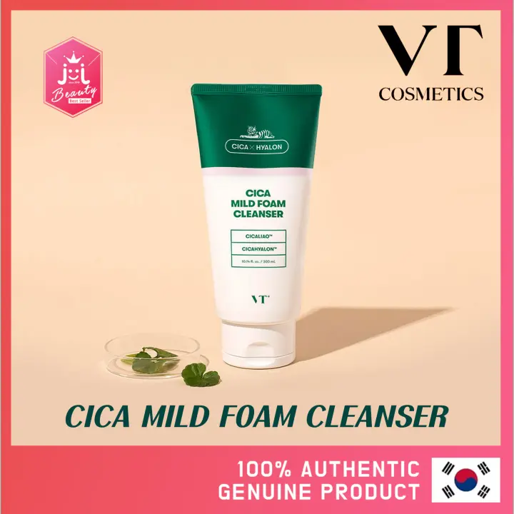 cica hyalon mild foam cleanser