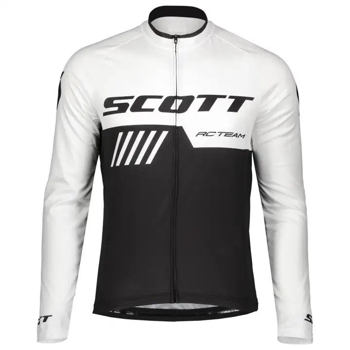 scott long sleeve cycling jersey