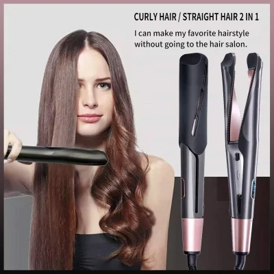 Hair Straightener Curling Tools Straightener Curler Hair Professional Hair Straightening Curling Styling Tools