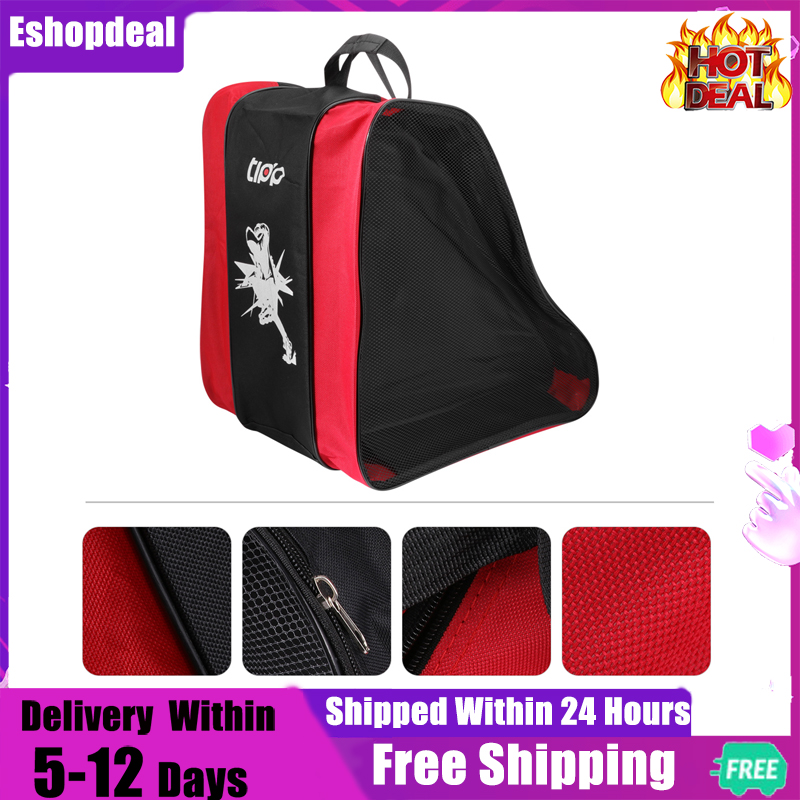 Roller จัดส่ง】กระเป๋าโรลเลอร์สเก็ตแบบพกพากระเป๋าถือโรลเลอร์สเก็ตกระเป๋าเก็บของ