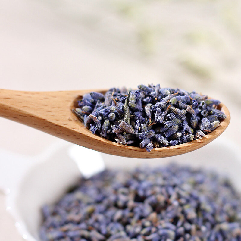 (Chinese Tea) Lavender Glass Bottle-50g