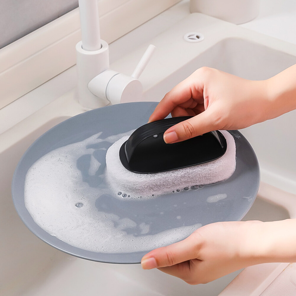 Kitchen Sponge Brush Bathroom Strong Cleaning Brush 清洁刷 洗碗海棉