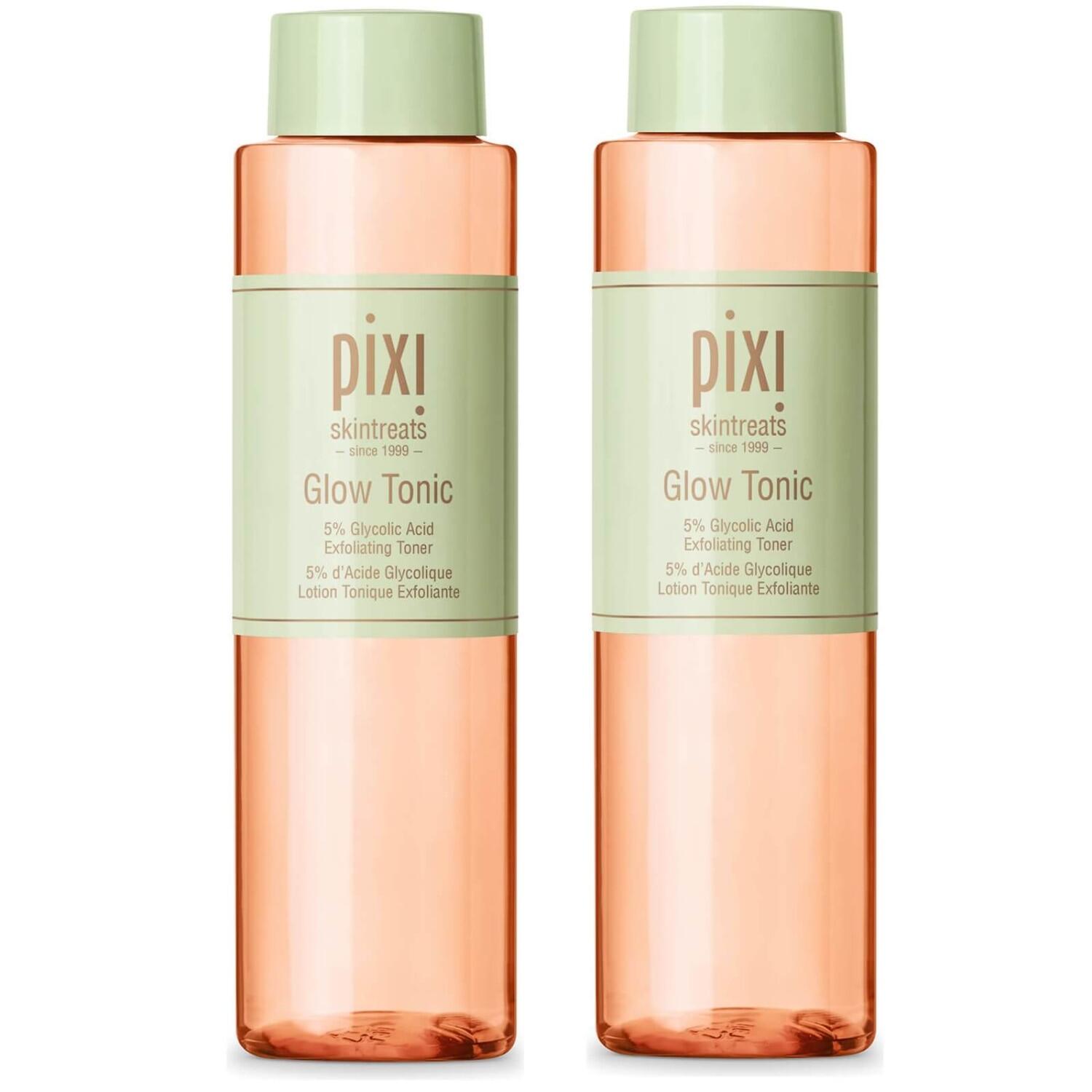 Pixi Glow Tonic Exfoliating Toner 5% Glycolic Natural Mild Moisturizing Dullness Smoothing Skin Care Serum 250Ml