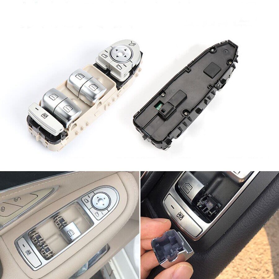 Window Control Switch Button Console For Mercedes-Benz C-Class W205 GLC W253 E-Class W213 C200 C300 C350 2059056811