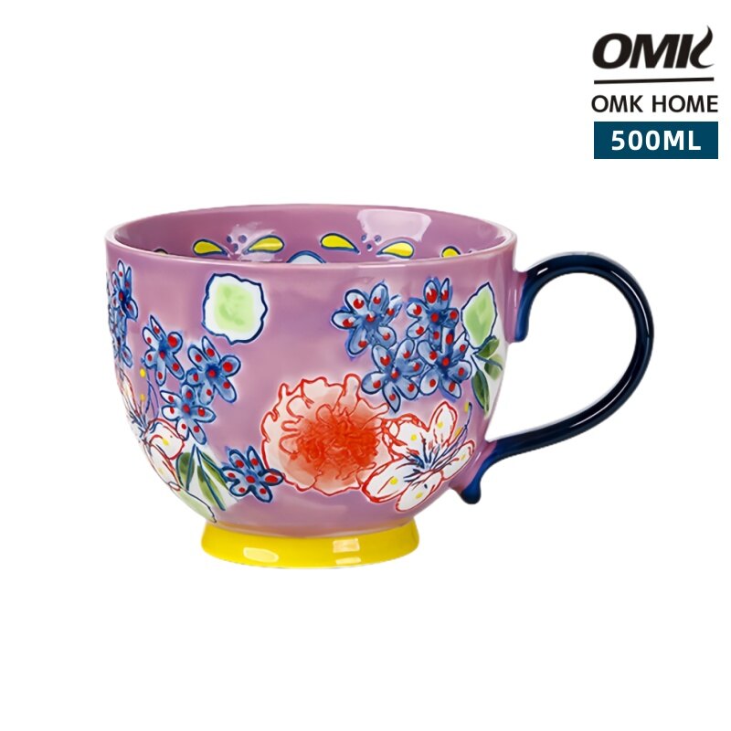 OMK American ceramic 500ML Breakfast cup mugs coffee