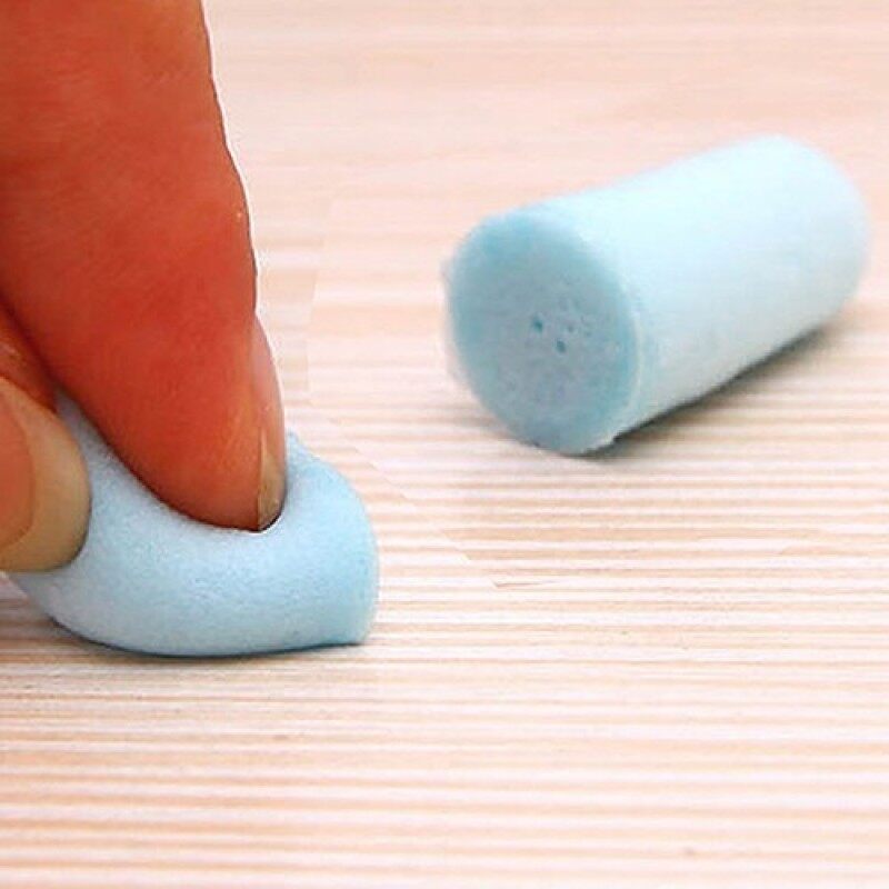 Ship Out Fast Pillow Soft Putty Earplugs, 1 Pair — Ear Plugs For Noise Sleeping Swimming Penutup comfort noise reduction Foam Soft Ear Plugs box-packed Earplugs Protective for sleep slow rebound earplugs