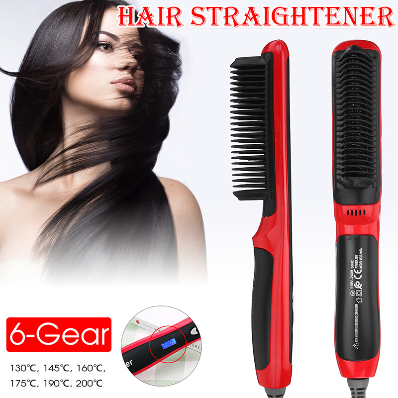 hair straightener with digital temperature control