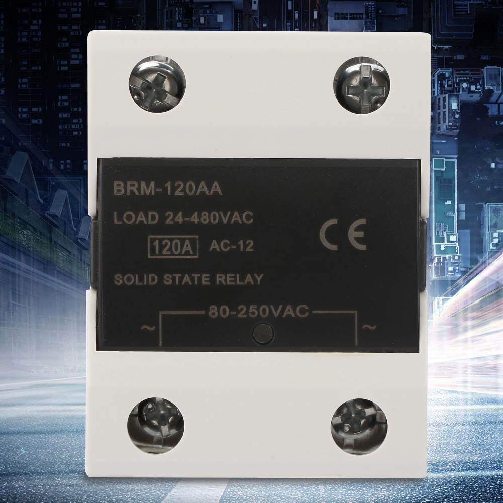60AA/80AA/100AA/120AA SSR Solid State Relay Module 24-480VAC