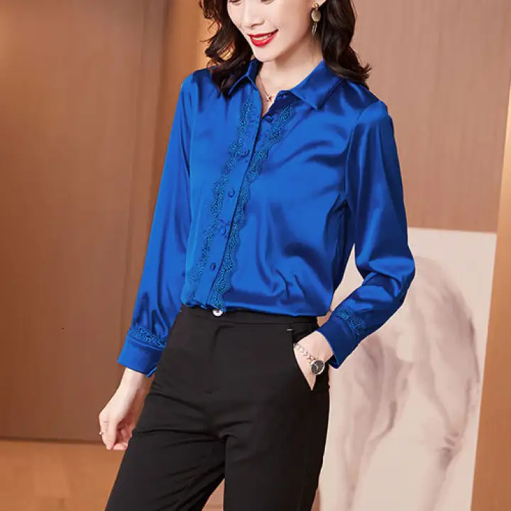 cheap satin blouses