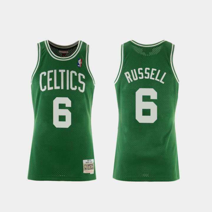 bill russell authentic jersey