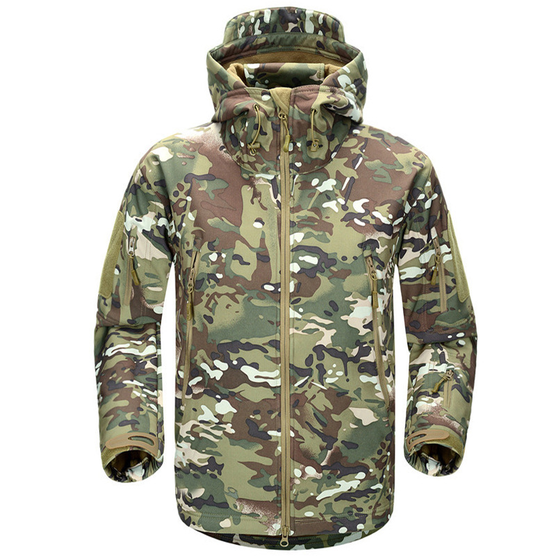Special Shark Skin Tactical Charge Suit Outdoor Waterproof Soft Shell Coat Coat Jacket
