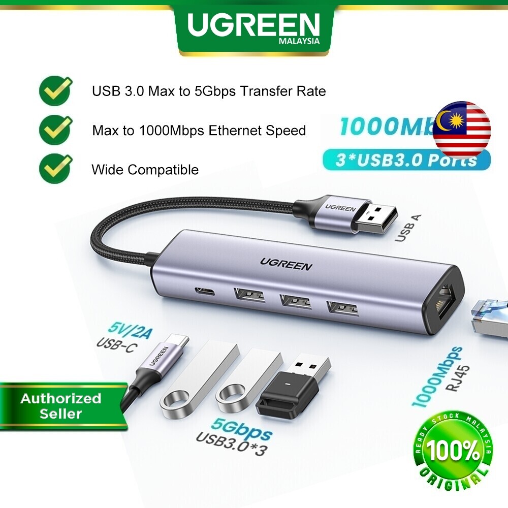 UGREEN USB Adapter 1000Mbps USB3.0 HUB USB HUB