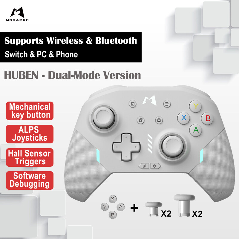 ตัวควบคุมเครื่องจักรที่ถือเกม M9S MOBAPAD HuBen ของแท้พร้อมจอยเกมส์ ...