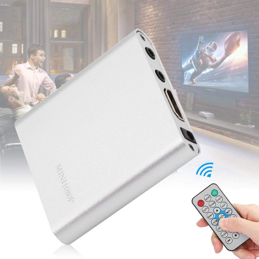 Mini 1080p Hdmi Digital Media Player Hard Disk Decoder Mov Mkv Mp4 Avi M4v Flv Silver Australian Standard Lazada Singapore