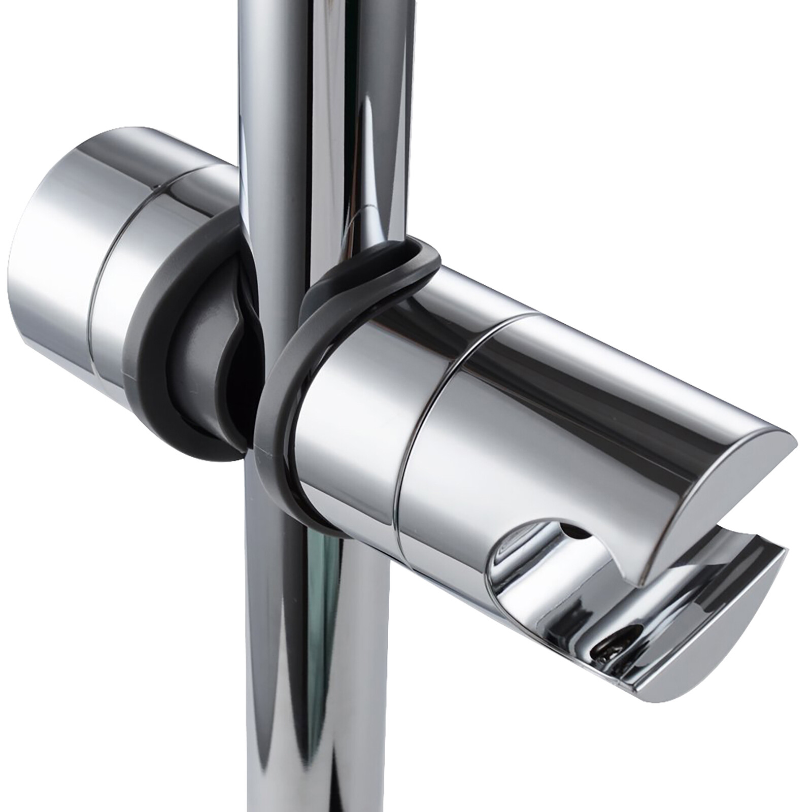 Hand Shower Bracket Adjustable 18-25 mm Rail Head Bracket Holder for Slide Bar