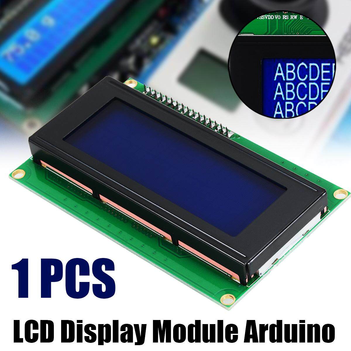 Idealhere Biru Serial IIC/I2C/Twi 2004 20X4 Modul LCD Berkarakter Display UNTUK ARDUINO