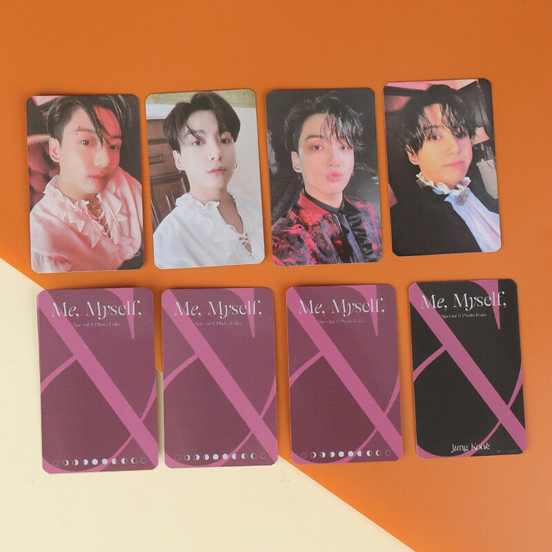 BTS Jungkook Photocard Me Myself & Jungkook Photocards 4 Per Set