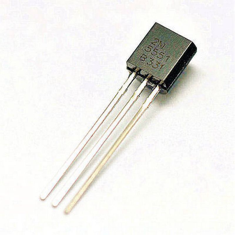50pcs 2n5551 5551 0.6a 160v npn to-92 dip transistors