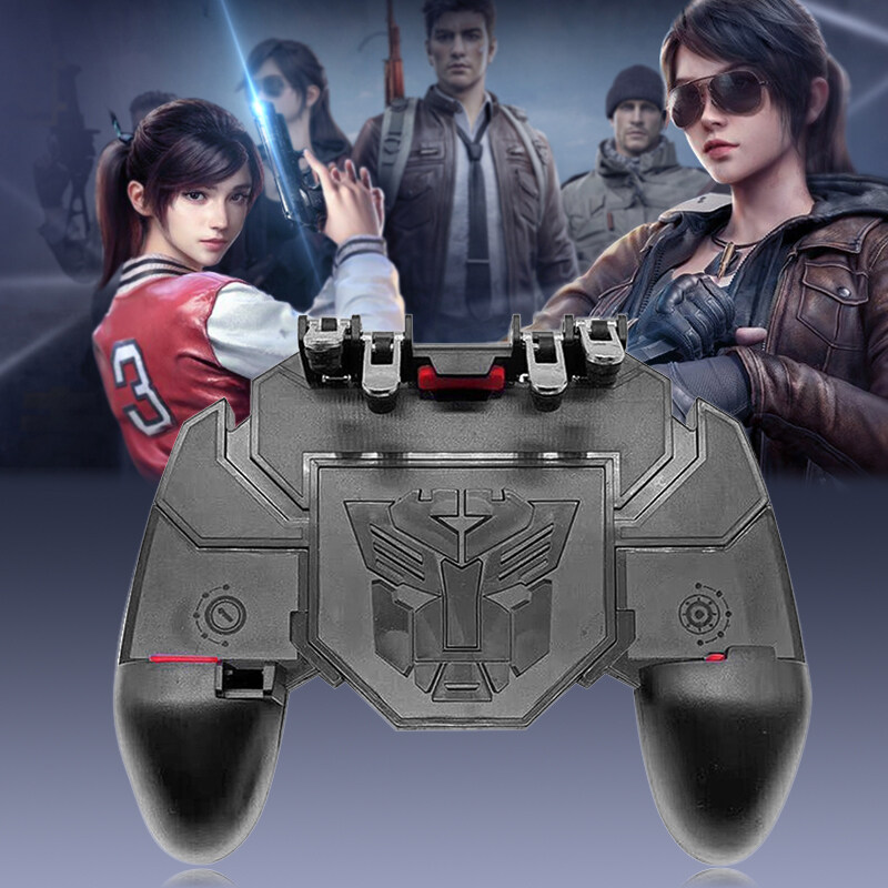 Firestone pubg มือถือ Gamepad จอยสติ๊กโลหะ L1 R1 ไกเกมยิงควบคุมสำหรับ ...