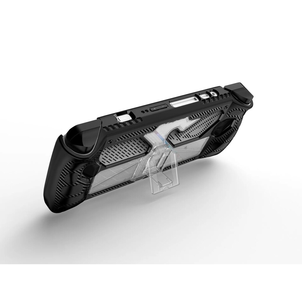 PC + Vỏ TPU cho ASUS ROG đồng minh Bảng điều khiển trò chơi Ốp bảo vệ với khung đứng chủ bảng điều khiển cầm tay Ốp lưng Phụ kiện chơi game cho ROG Đồng Minh Bìa