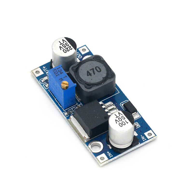Fulai 3A Adjustable Step-Down Module DC-DC Buck Converter Adjustable Power Supply Module Power Supply Buck Converter Module 24V to 12V 5V 3V