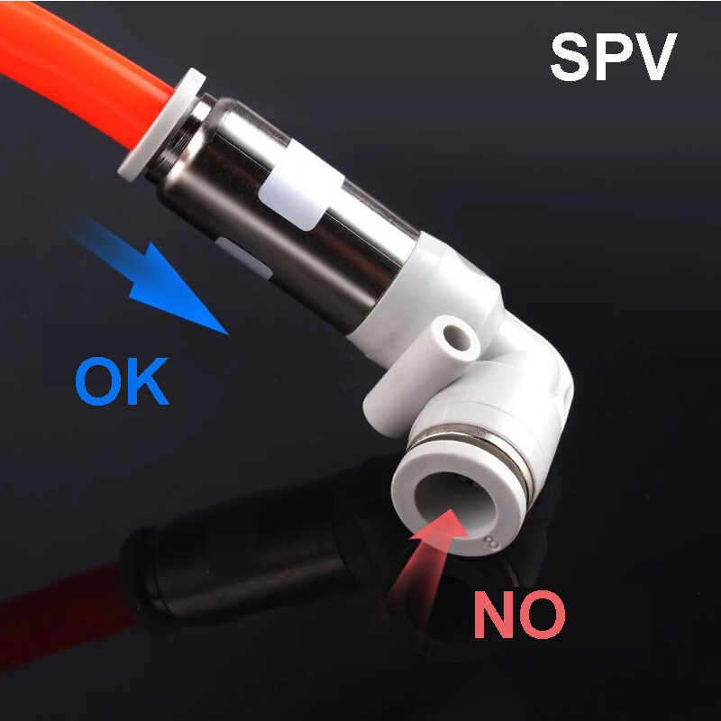 Straight Control Check Valve Spv/Spu Pneumatic One-Way Non Return 4mm 6mm 8mm Hose Connector Tube One-Touch