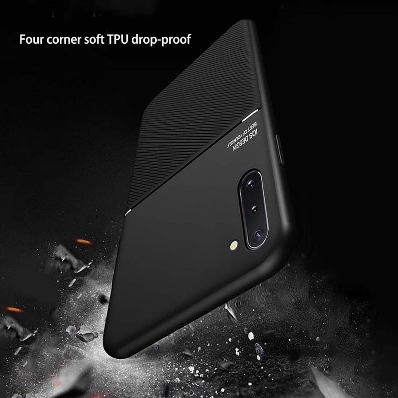 Ốp điện thoại cho Samsung Galaxy Note 8 9, Ốp mềm siêu mỏng chéo hình xe hơi sang trọng cho Samsung Note 10Plus