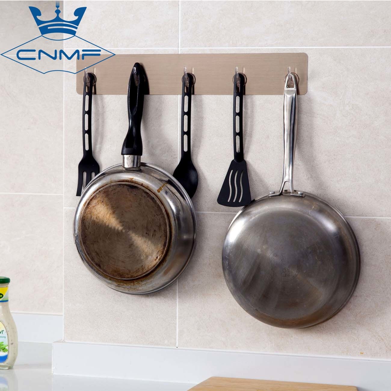 CNMF Strong-Adhesive Free Punch Wall-Mounted Load-Bearing Paste Hook