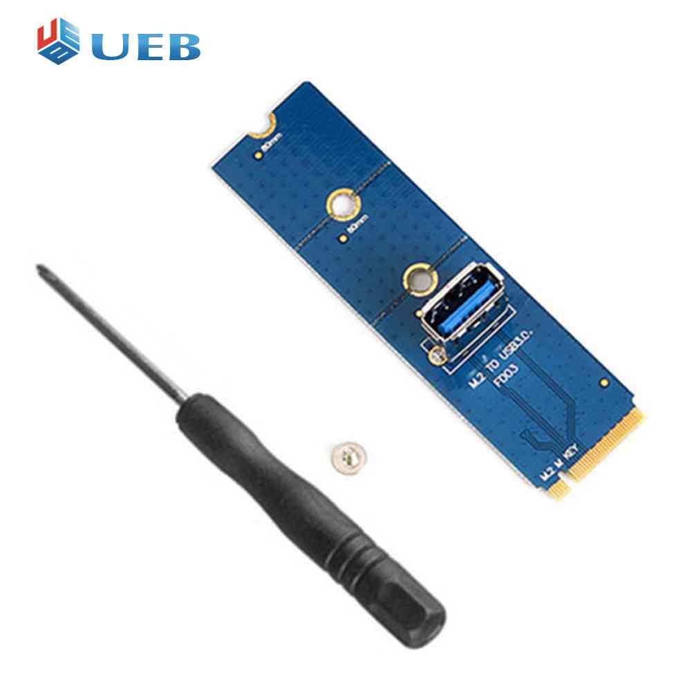 Computer m.2 to usb 3.0 converter for btc miner pci-e x16 pci express riser card