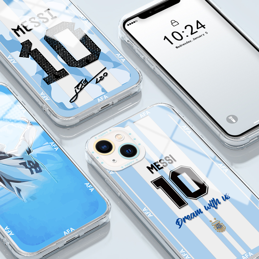 Hontinga Ốp Cho Xiaomi Redmi Note 11T Pro + Note 11S Note 11 Pro 5G 4G Note 8 Pro Note 9 Ốp Trong Suốt Ốp Điện Thoại Messi Ốp Toàn Bộ Silicon Mềm Bảo Vệ Máy Ảnh Chống Sốc ốp Lưng Cao Su Ốp Lưng Điện Thoại Ốp Mềm Cho Bé Gái