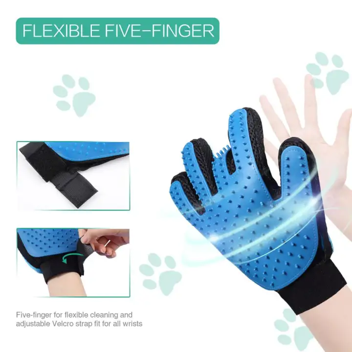 Oria Pet Grooming Glove Shedding Hair Remover Oria Pet Grooming Glove Shedding