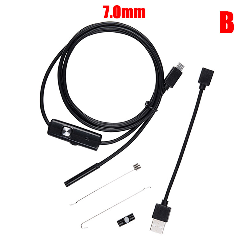 Camera Nội Soi Mini HITN Camera USB 7Mm/5.5Mm, Kính Ngắm Kiểm Tra Android