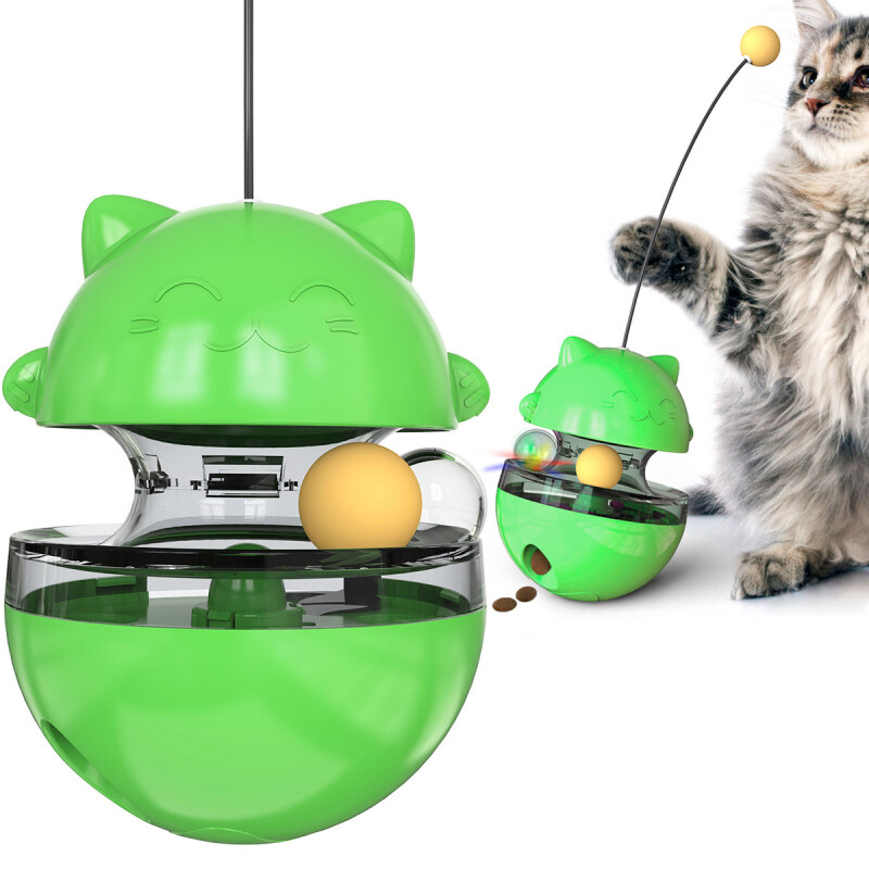 Thời Trang Plutus Cat Food Ball Rò Rỉ Thông Qua Dự Án Giáo Dục Đồ Chơi Cho Mèo Thông Minh Nhân Tạo Chơi Sản Phẩm Cho Thú Cưng