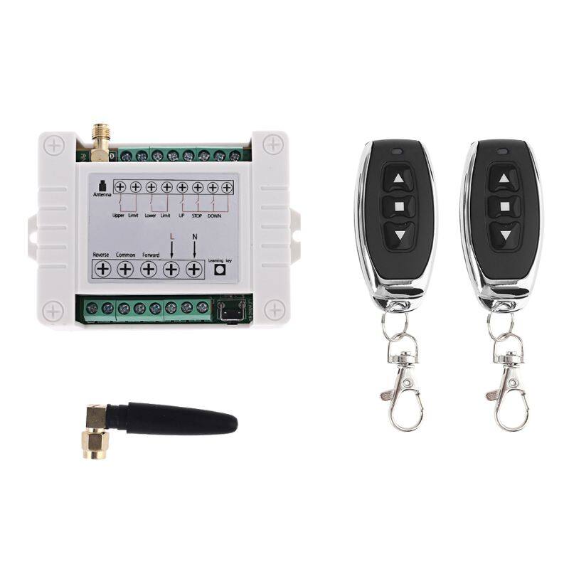 ✪【Yixin Elec】【New Arrival】 Remote for Garage Door DC12V/24V/36/48V Universal Receiver and Transmitter