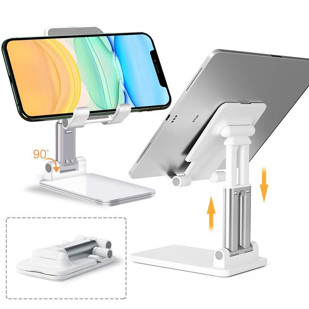 【Sen sản phẩm kỹ thuật số Store】Giá đỡ dụng cụ giữ điện thoại để bàn thông dụng giá đỡ máy tính bảng điện thoại di động di động có thể điều chỉnh đỡ điện thoại
