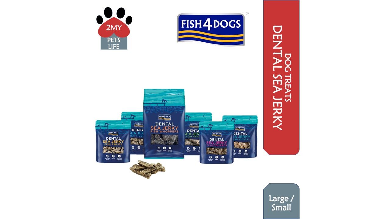 HOT Fish Twists Sea Jerky Dog Treats Fish4Dogs Sea Jerky Fish