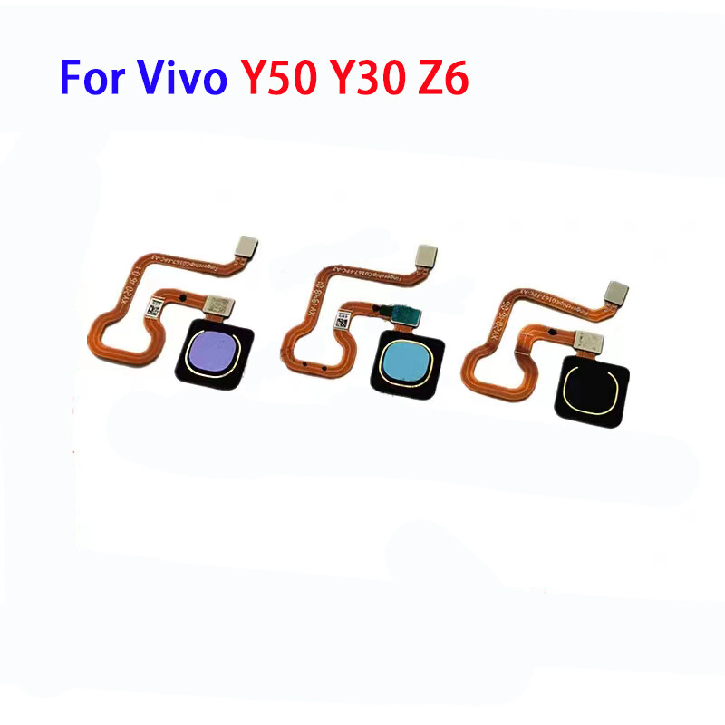 Cho Vivo Y50 y30 Z6 trở lại nút home Máy quét dấu vân tay Cảm biến phím trở về cáp dẻo Touch ID linh kiện sửa chữa