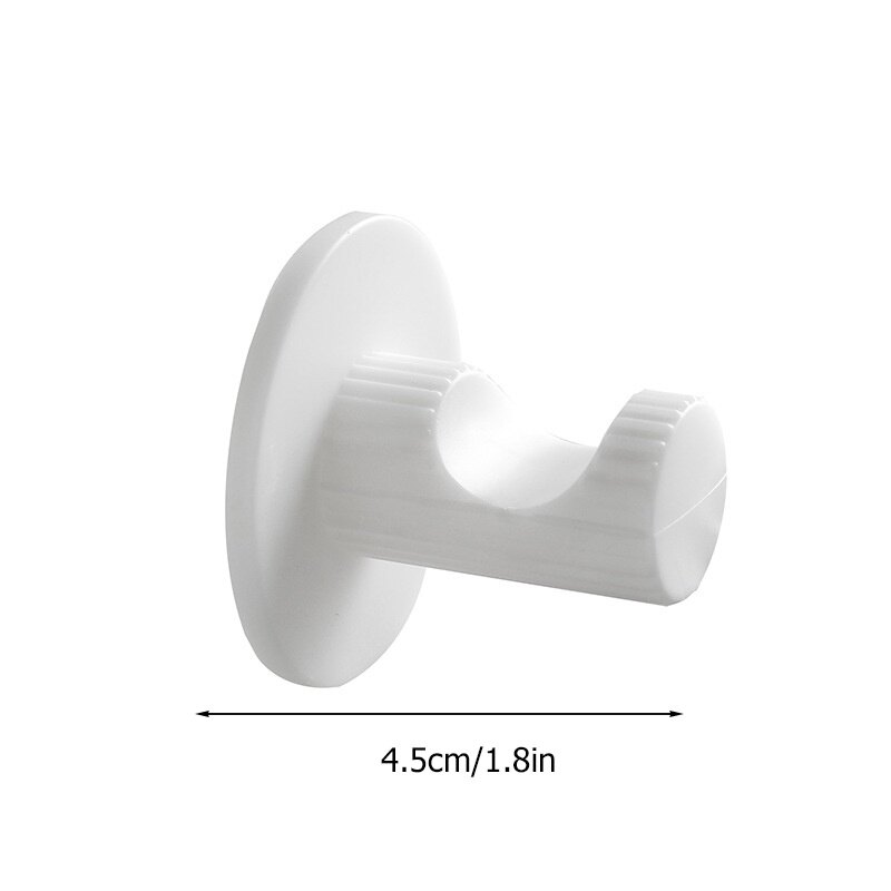 Self Adhesive Wall Hook Round Strong Storage Sticky Hooks For Hat Coat Kitchen Bathroom Hanger Hooks