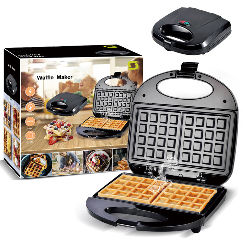 Electric Waffle Maker Cooking Kitchen Appliances Bubble Egg Cake Oven Breakfast Machine Waffles Pot Iron Baking Pan 220V