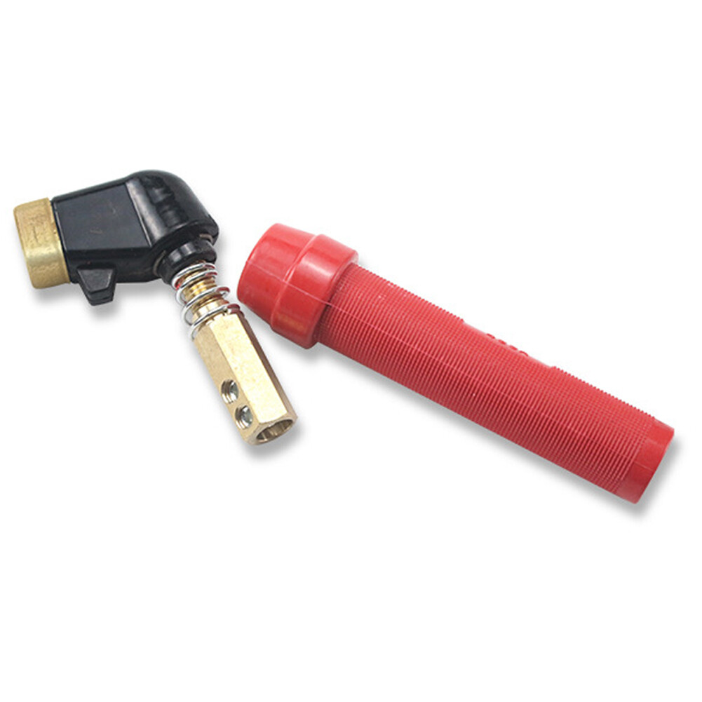 NANWEI Welding Pliers Welding Machine Accessory Full Copper Welding Electrode Holder Elastic Spring Insulated Handle Design