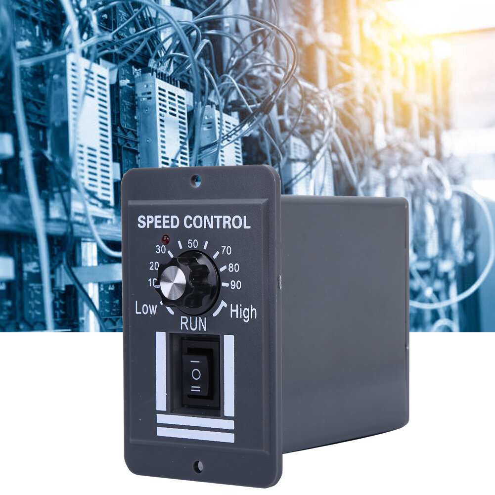 Dc motor speed controller dc 12-60v 40a pwm brush motor speed controller cw ccw reversible switch motor speed regulator