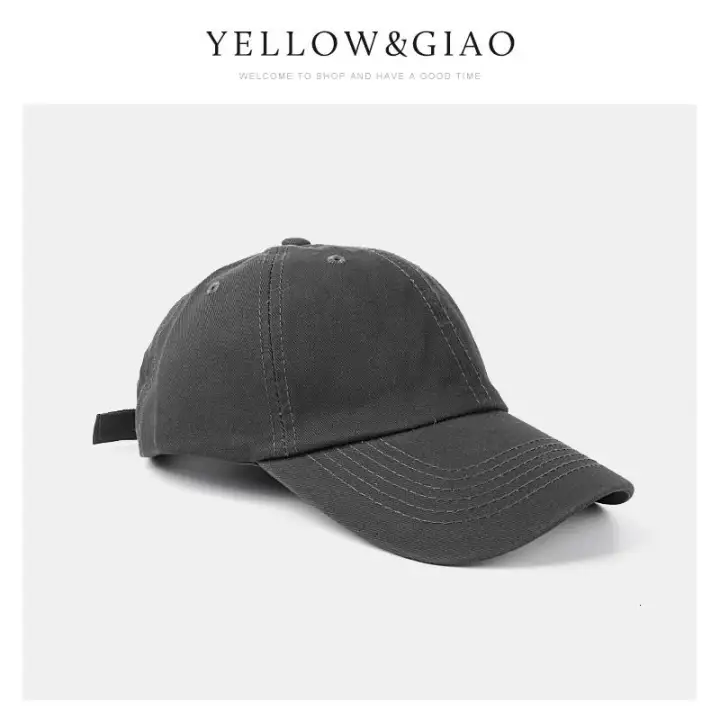 women's solid color baseball caps