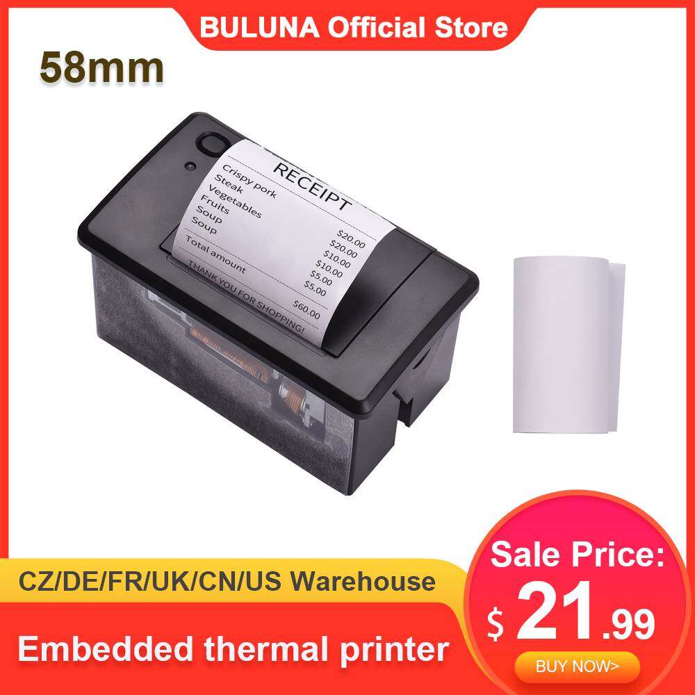 Embedded Thermal Receipt Printer 58MM Mini Printing Module Low Noise With USB/RS232/TTL Serial Port Support ESC/POS Commands