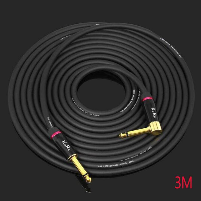 KGRB Electric Guitar Cable Connecting Line Instrument Bass Keyboard Drum Pure Copper Noise Reduction Shield Malaysia