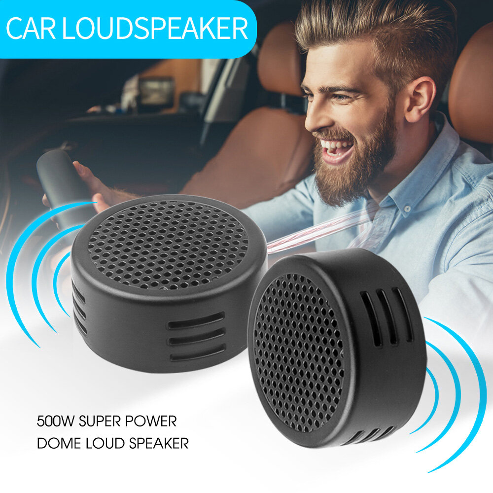 2PCs 500W Super Power Tweeter Loudspeaker Dome Speaker for Audio Car