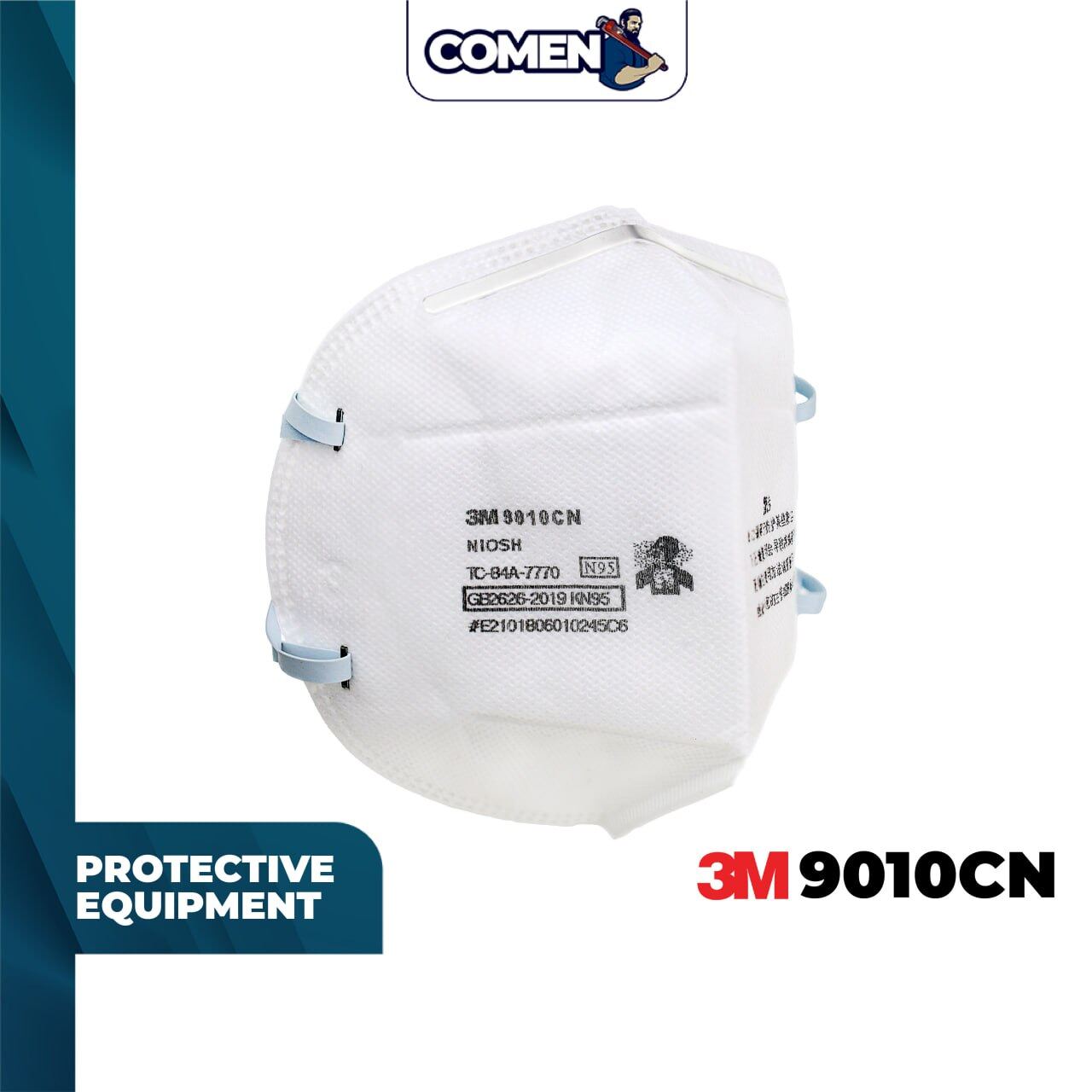 3M Particulate Respirator Mask 3MR9010 (R95) Medical KN95 Disposable