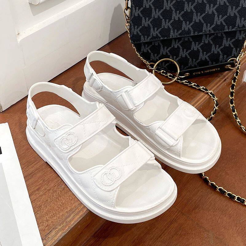Sandals for women new style women's sandans 2023 crocodile slippers sandals beautiful and luxurious women's sandals comfortable shoes ordinary tall female sandals