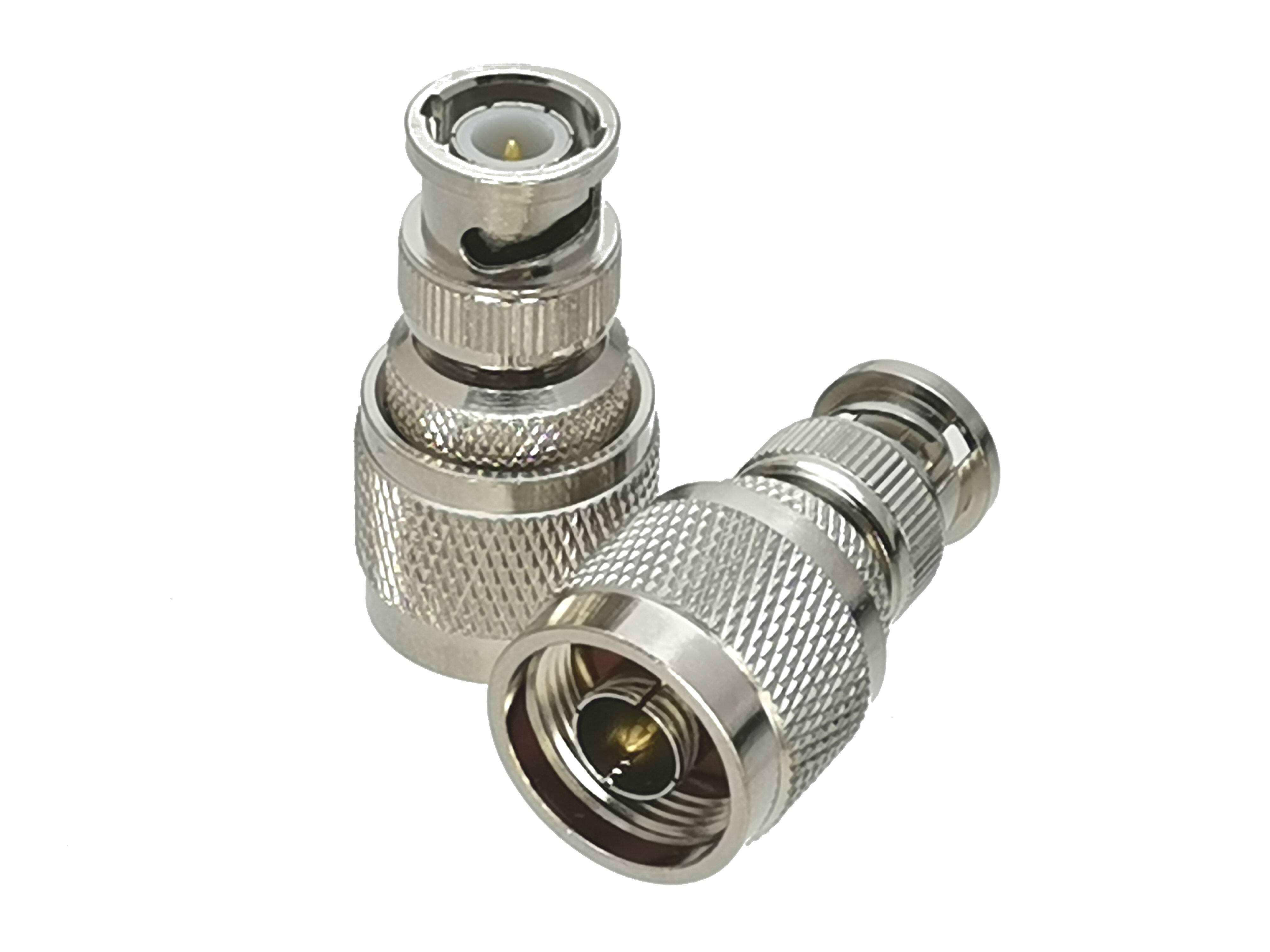 Brass BNC to N Male plug & Female jack RF Coaxial Adapter connector Test Converter Brass BNC Male to N Male BNC Male to N female BNC female to N female